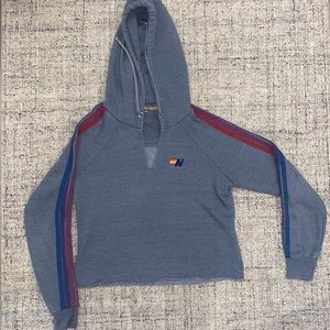 Aviator Nation Womens Cropped Hoodie